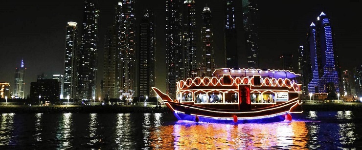 Dubai Marina Dinner Cruise.